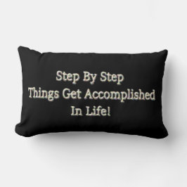 Cute Design med "steg för steg". Köp nu Lumbarkudde