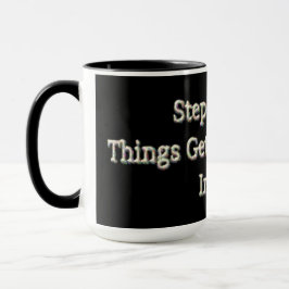 Cute Design med "steg för steg". Köp nu Mugg