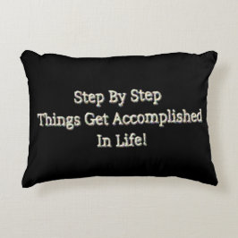 Cute Design med "steg för steg". Köp nu Prydnadskudde