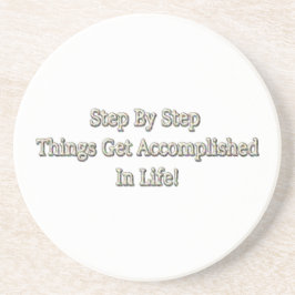 Cute Design med "steg för steg". Köp nu Underlägg