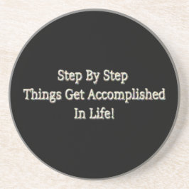 Cute Design med "steg för steg". Köp nu Underlägg