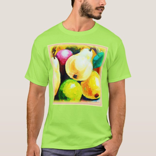 Cute Design. "Pears Träd". Köp nu T Shirt (Framsida)
