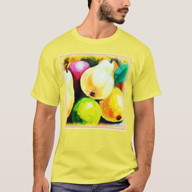 Cute Design. "Pears Träd". Köp nu T Shirt (Framsida)