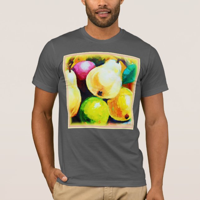 Cute Design. "Pears Träd". Köp nu T Shirt (Framsida)
