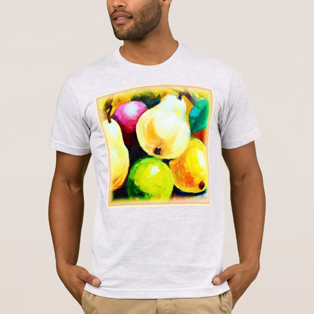 Cute Design. "Pears Träd". Köp nu T Shirt (Framsida)