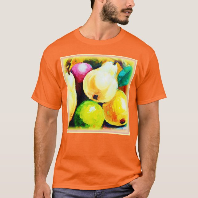 Cute Design. "Pears Träd". Köp nu T Shirt (Framsida)