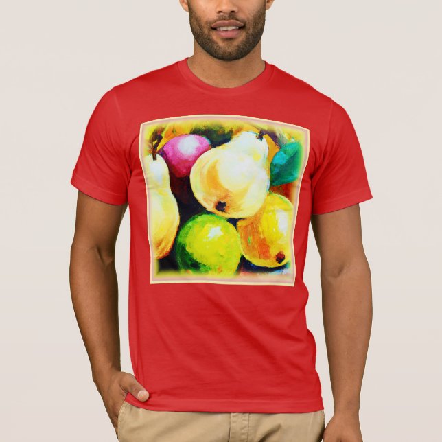 Cute Design. "Pears Träd". Köp nu T Shirt (Framsida)