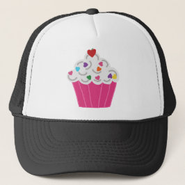 Cute Dessert Rosa Cupcoa Keps