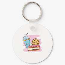 Cute Dessert Trio - Kaka, cookie och Drink