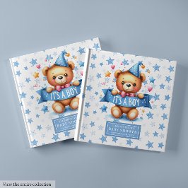 Cute Det är en nalle gäst bok babydusch