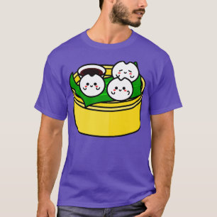 Cute Dim Sum Illustration T Shirt