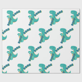 Cute dino presentpapper