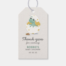 Cute Dino Whimsical Gender Neutral Baby Shower