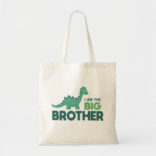 Cute dinosauer tecknad Big bror Boy Tygkasse