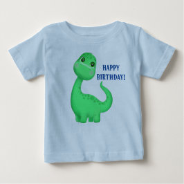 Cute Dinosaur Baby Bra Jersey Text Change T-Shirt