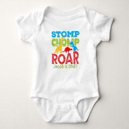 Cute Dinosaur Birthday Boy Baby Tshirt T Shirt