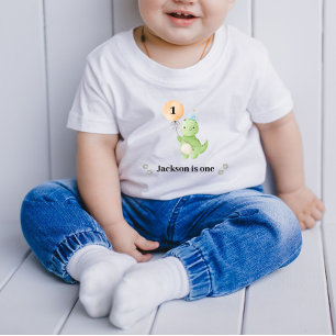 Cute Dinosaur Birthday T Shirt