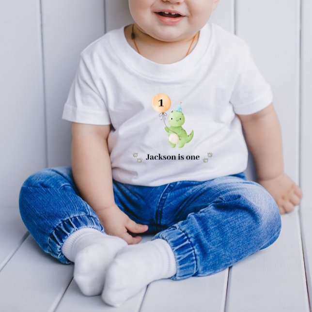 Cute Dinosaur Birthday T Shirt (Cute Dino T Shirt for kids Birthday)