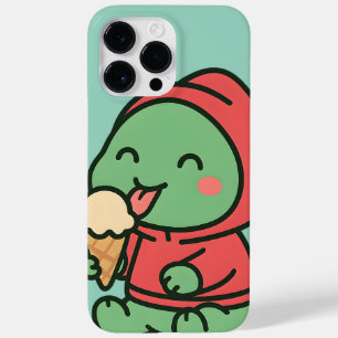Cute Dinosaur Eating Ice Cream - Telefonärenden