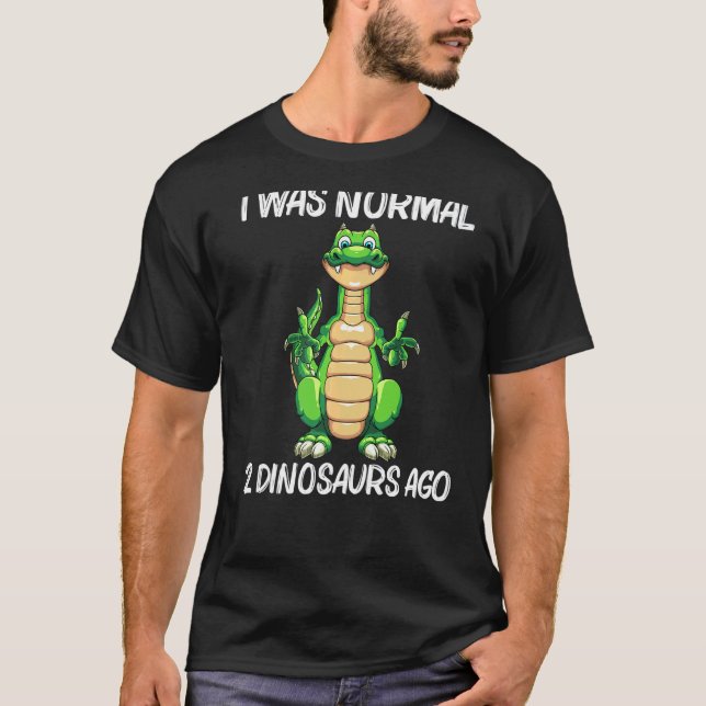 Cute Dinosaur För manar Women Dino Utdödar Dinosau T Shirt (Framsida)