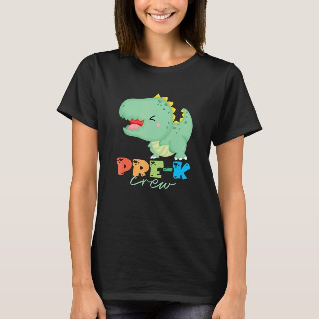Cute Dinosaur, före K-besättningen, första dagen i T Shirt (Framsida)