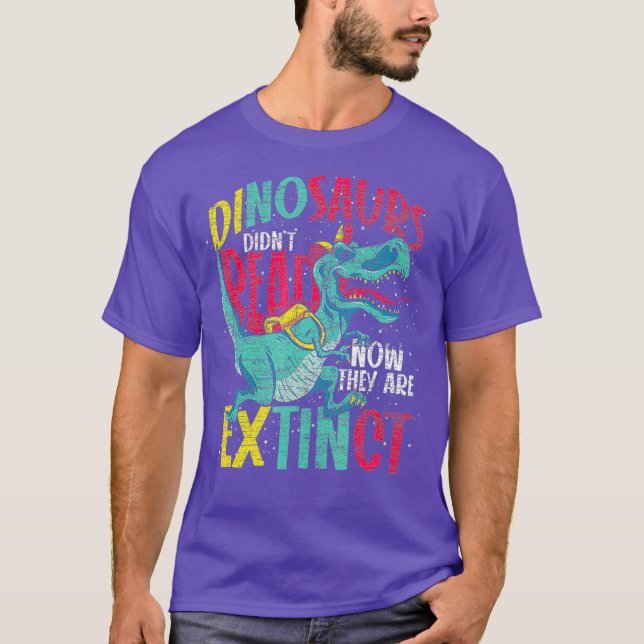 Cute Dinosaur Funny Teaching Dino Teacher T Shirt (Framsida)