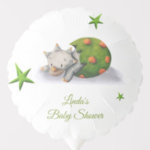 Cute Dinosaur Hatching Baby Shower Personlig