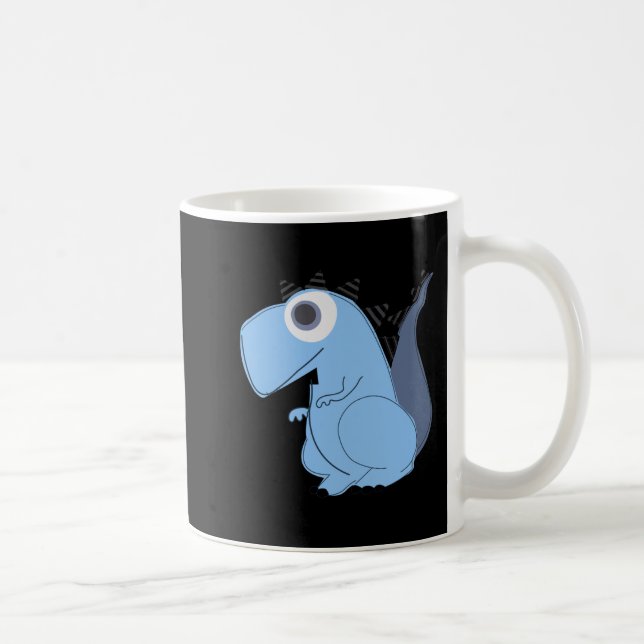 Cute Dinosaur Kaffemugg (Höger)
