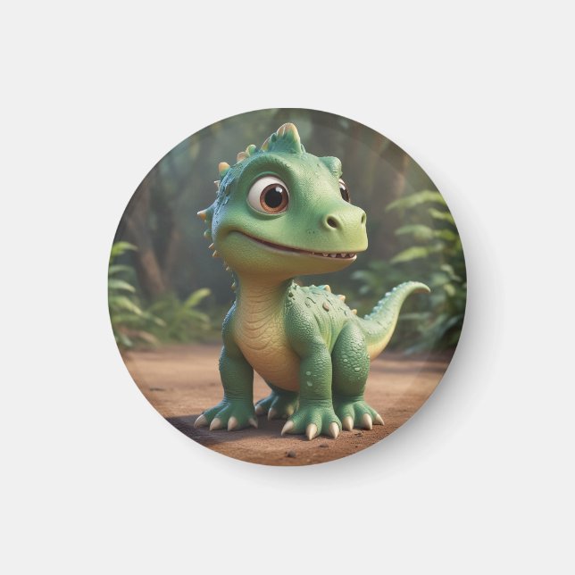 Cute Dinosaur Magnet (Framsidan)