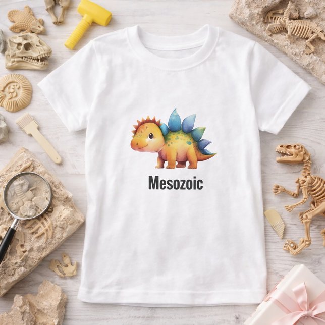Cute Dinosaur Mesozioc T Shirt (Skapare uppladdad)