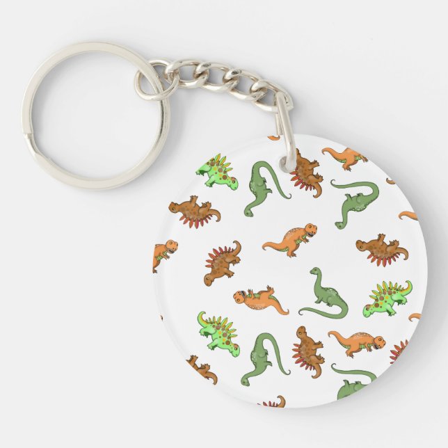 Cute Dinosaur Mönster (Framsidan)