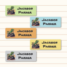 Cute Dinosaur Monster Lastbil Anpassningsbar