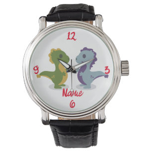 Cute Dinosaur Pair Thunder_Cove Armbandsur