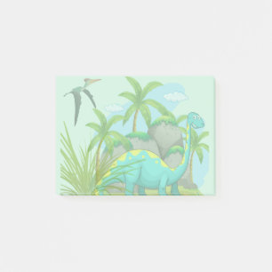 Cute Dinosaur Post-it Block