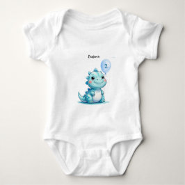 Cute Dinosaur roar Boy Grattis på födelsedagen par T Shirt