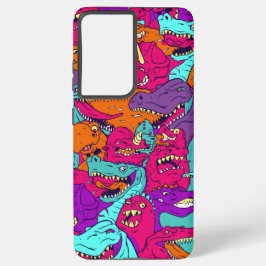 Cute Dinosaur Samsung Phone Case - Tuff
