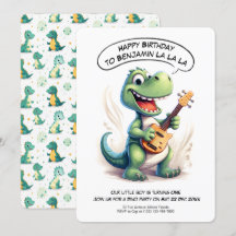 Cute Dinosaur Singing | Dino Music Barns födelseda