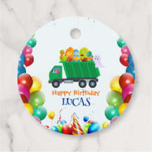 Cute Dinosaur sopor lastbil-ballongpojke