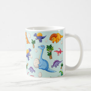 Cute Dinosaur Spädbarn BABY Kaffemugg