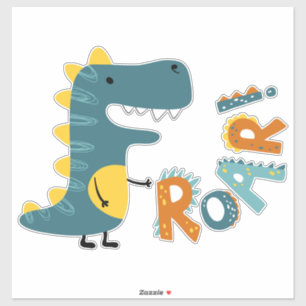 Cute Dinosaur Sticker Klistermärken