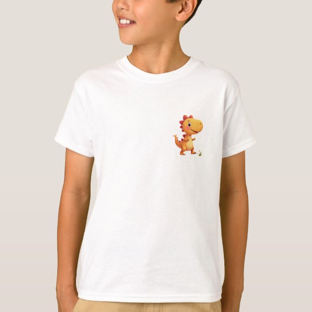 Cute dinosaur T-shirt (Framsida)