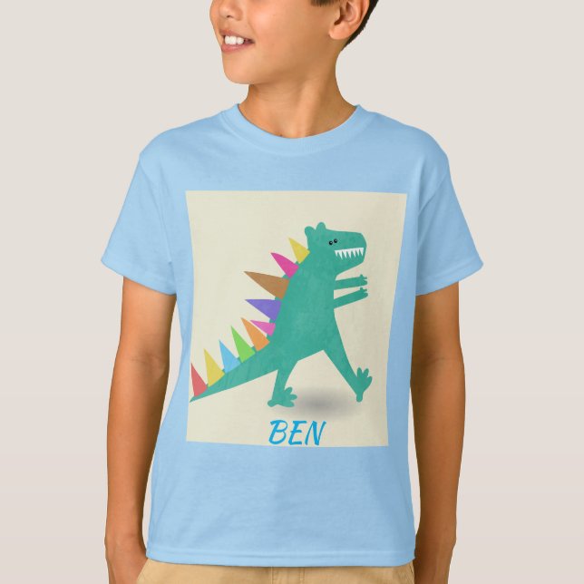 Cute dinosaur T-Shirt (Framsida)