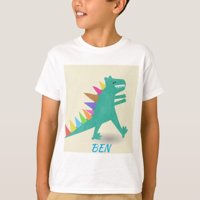 Cute dinosaur T-Shirt (Framsida)