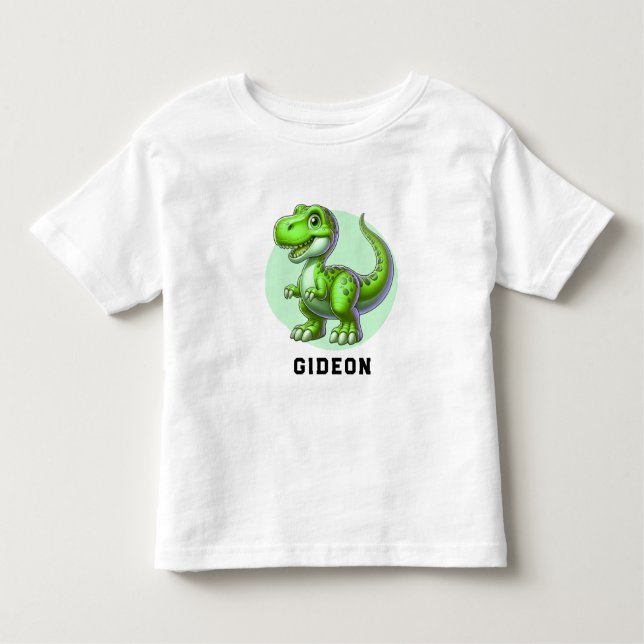 Cute Dinosaur T Shirt (Framsida)