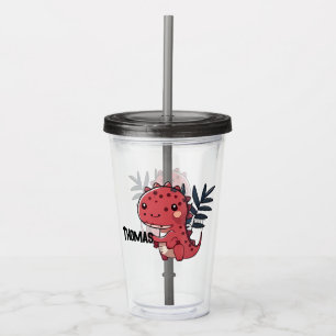 Cute Dinosaur Take Away Mugg