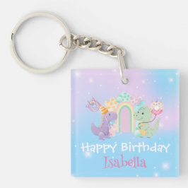 Cute Dinosaur Unicorn Rainbow ballong Birthday