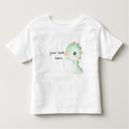 Cute Dinosaur Watercolor Personalized Baby Shirt T Shirt