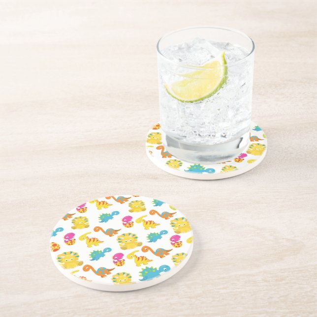 Cute Dinosaurs, Mönster, Dinosaurs, Baby Dino Underlägg (Sidan)