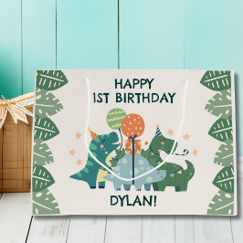 Cute Dinosaurs Personlig Grattis på födelsedagen