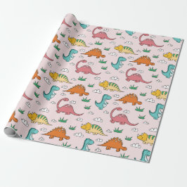 Cute Dinosaurs Presentpapper